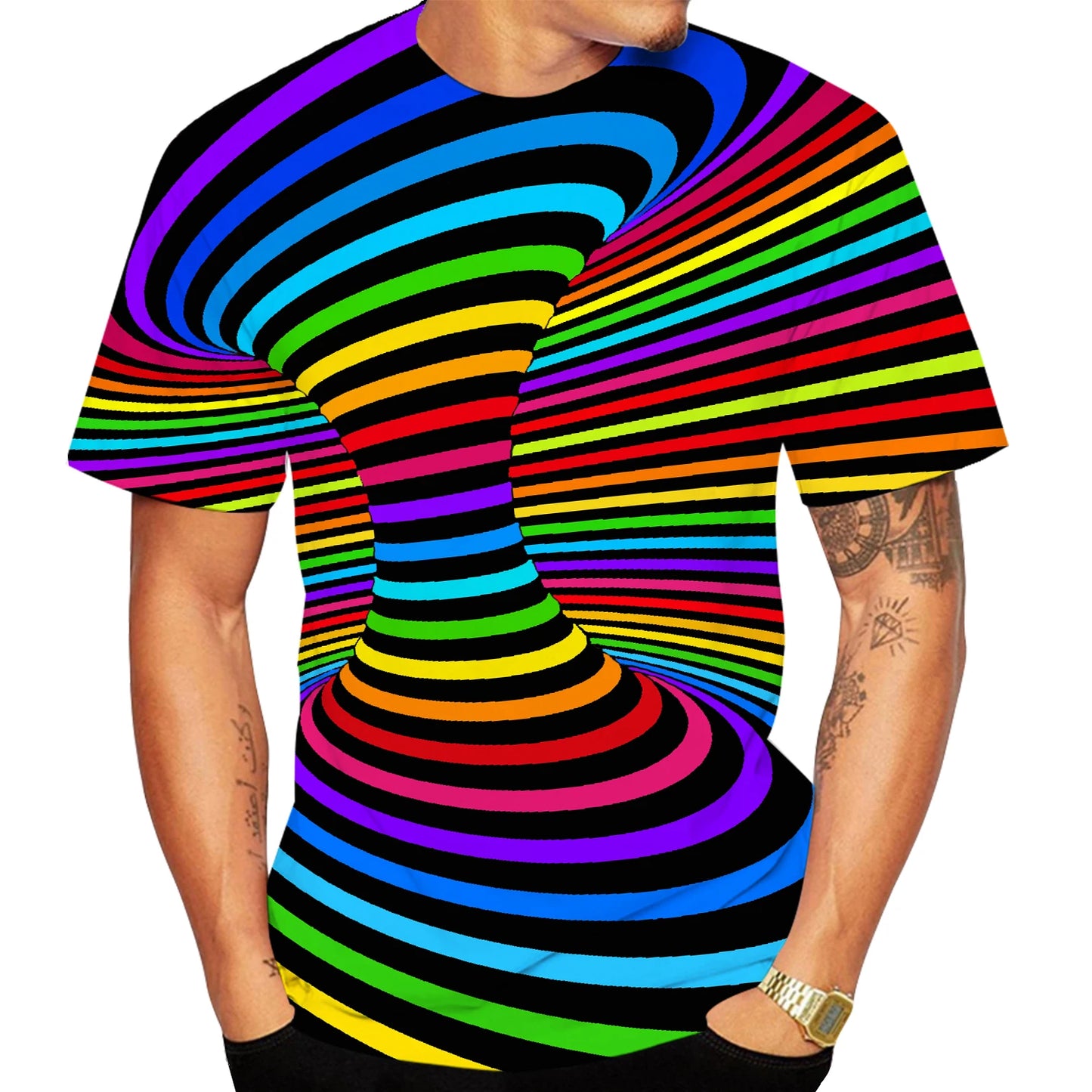 3D Illusion T Shirt