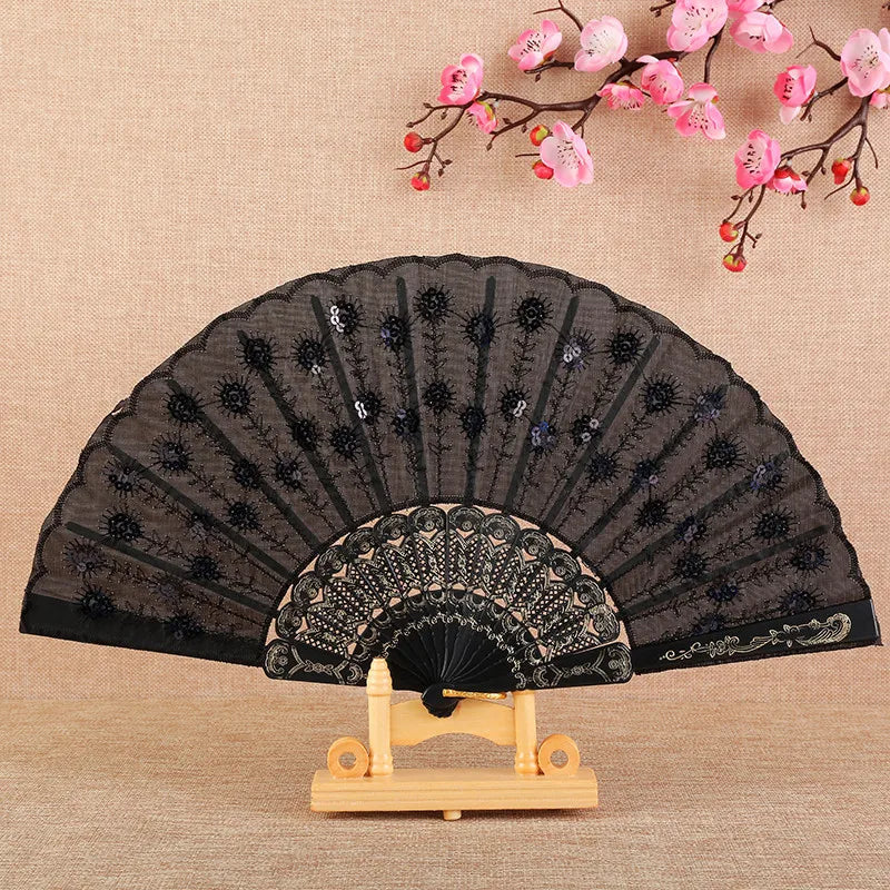 Peacock Hand Fan